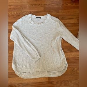 Grey Henley sweater